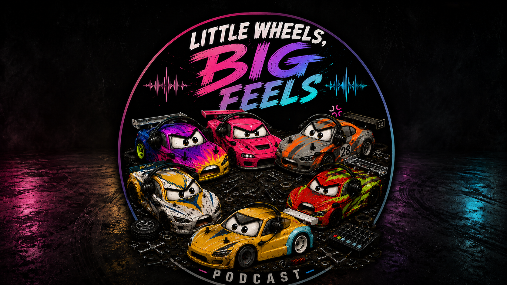 Little Wheels Big Feels podcast crew